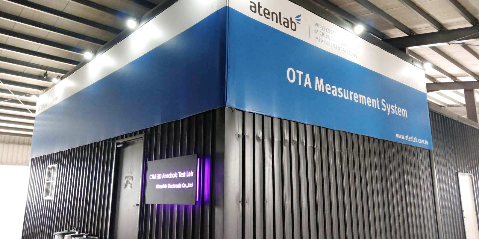万旭先进的 OTA 实验室可支援高精度的天线效能评估